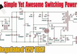 Image result for Simple Switching Power Supply Circuit