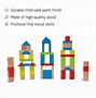 Image result for Wooden Stacking Blocks Toy