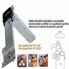 porta tv a soffitto staffa porta tv per cer o imbarcazioni w4 in alluminio porta tv a soffitto staffa porta tv per cer o imbarcazioni w4 in alluminio