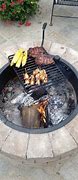 Image result for Homemade Fire Pit BBQ Grill