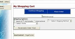 Image result for ShoppingCart.aspx
