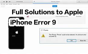 Image result for Error 9 iPhone 7