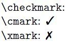 Image result for Check Mark and X Symbol