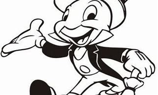 Image result for Jiminy Cricket Outline