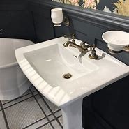 Image result for Bathrooms with Pedestal Sinks
