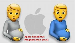 Image result for Apple Pregnant Man Emoji
