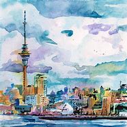 Image result for Auckland Sky Tower Drawing