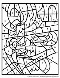 Image result for Color by Number Coloring Pages