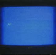 Image result for Old TV Blue Screen