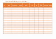 Image result for Aesthetic Contact List Template