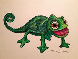 Image result for Green Lizard Drawing