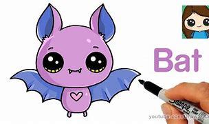 Image result for Kawaii Cute Bat Drawings