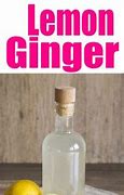 Image result for Lemon Ginger Water