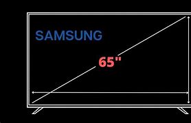 Image result for How Big Is a 65 Inch TV