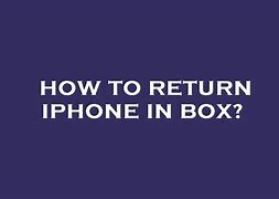 Image result for Return iPhone 5 Box