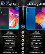 Image result for Samsung Galaxy A50 vs A70