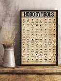 Image result for Real Hobo Symbols On Wall