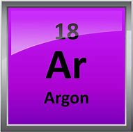 Image result for Argon Gas Symbol