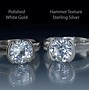 Image result for White Gold beside Silver