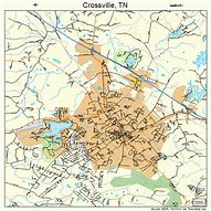 Image result for Crossville Tennessee Map