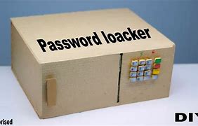 Image result for Cardboard Password Lock