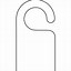 Image result for Door Hanger Design Templates