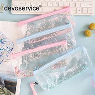 Image result for Cute Clear Pencil Case