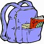 Image result for Yellow Backpack Clip Art