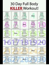 Image result for 30-Day Workout Routine