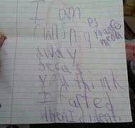 Image result for Funny Kid Notes