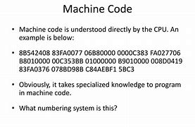 Image result for Machine Language
