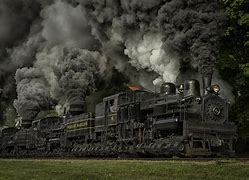 Image result for Flaming Coal Train