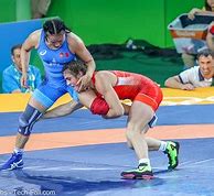 Image result for Women Freestyle Wrestling Pin