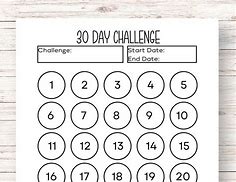 Image result for November 30-Day Challenge