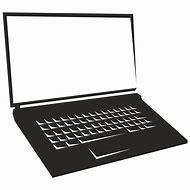 Image result for Laptop Blank Doc Vector