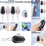 Image result for Keychain Charger. 1,500 Mah