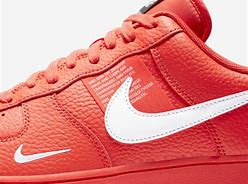 Image result for Nike Air Force One Orange Swoosh