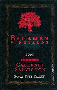 Image result for Beckmen Cabernet Sauvignon Estate Santa Ynez Valley