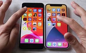 Image result for iPhone 12 vs SE Speed