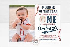 Image result for My First Rookie Year 1st Birthday