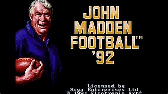 Image result for John Madden NBA Jam Sega