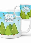 Image result for Bob Ross Happy Little Trees Mug