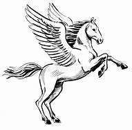 Image result for Pegasus Flying