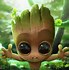 Image result for Cute Baby Groot Screensaver