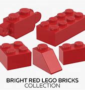 Image result for 3D LEGO Brick Red