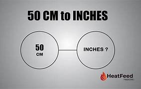 Image result for How Many Inches 50 Cm