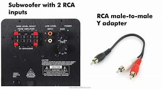 Image result for Speakers with RCA Connection