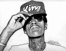 Image result for Wiz Khalifa Face Tattoo