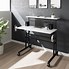 Image result for White Desk with Adjustable Mini Table