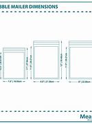 Image result for Bubble Envelope Sizes